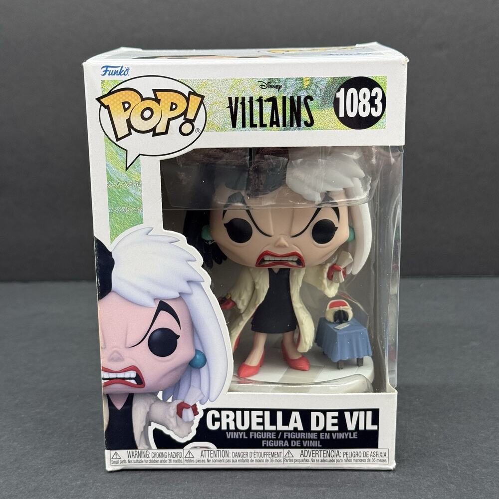 Funko Pop! Vinyl: Disney Villains Cruella de Vil #1083
